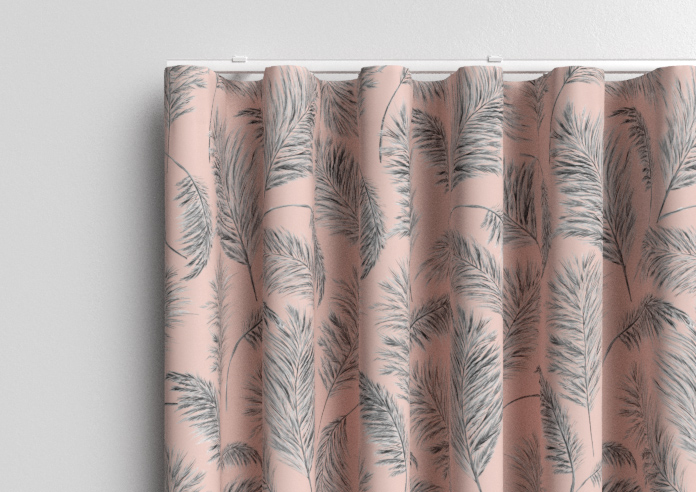 Pampas Grass, Sorbet - Made to Measure Curtain - Image 13